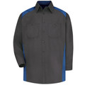 Charcoal & Royal Blue  Charcoal & Royal Blue