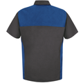 Charcoal & Royal Blue  Charcoal & Royal Blue