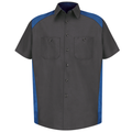 Charcoal & Royal Blue  Charcoal & Royal Blue