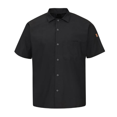 Men's Short Sleeve Cook Shirt, Mirvik