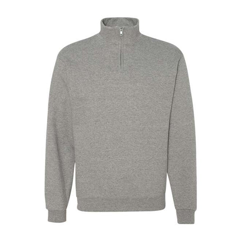 Nublend® Cadet Collar Quarter-Zip Sweatshirt